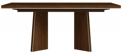 Product photograph of Status Eva Day Walnut Brown 250cm Italian Dining Table from Choice Furniture Superstore