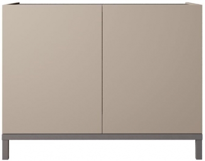 Product photograph of Status Kali Day Taupe Italian 2 Door Buffet Sideboard from Choice Furniture Superstore