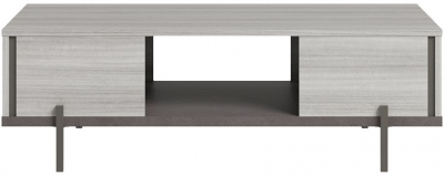 Product photograph of Status Mia Day Silver Grey Italian Coffee Table from Choice Furniture Superstore