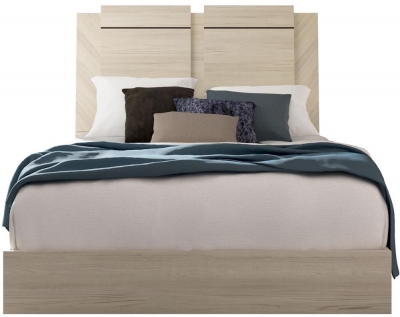 Product photograph of Status Perla Night White Larch Italian Bed from Choice Furniture Superstore