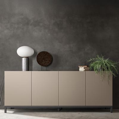 Modern Kali Taupe Italian 4 Door Buffet Extra Large Sideboard