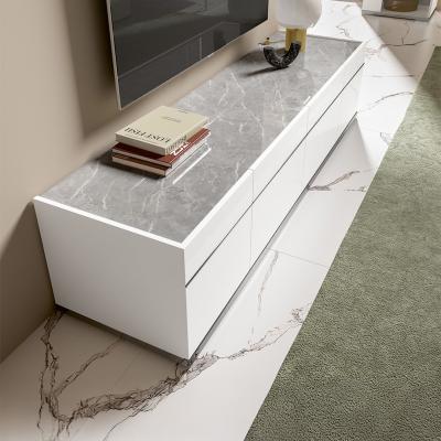 Modern Mara White Italian 195cm Tv Unit