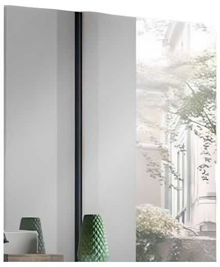 Status Treviso Night Grey Italian Mirror