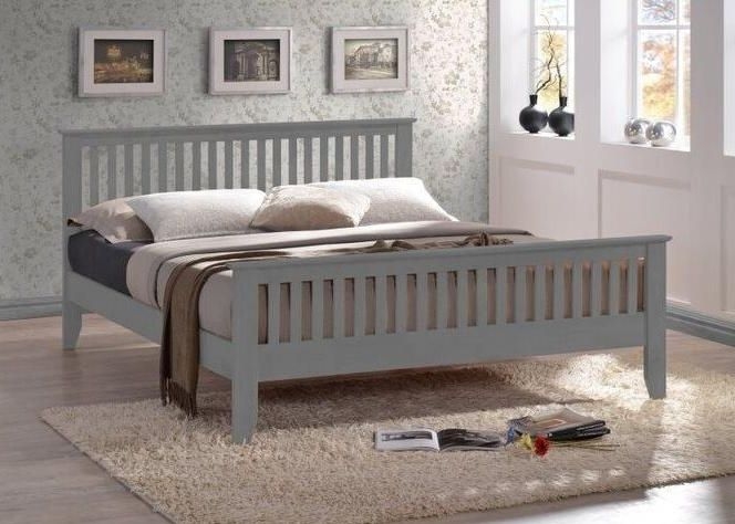Time Living Turin Grey Bed