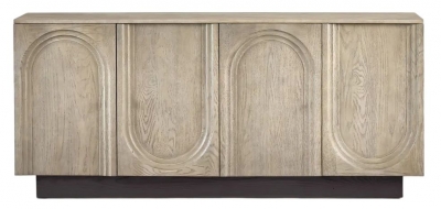 Product photograph of Chamaleon Pebble Grey Sideboard 180cm With 4 Door from Choice Furniture Superstore