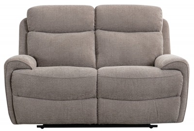 Product photograph of Aurelia Oatmeal Fabric 2 Seater Recliner Sofa from Choice Furniture Superstore