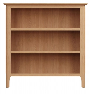 Product photograph of Appleby Oak Bookcase from Choice Furniture Superstore