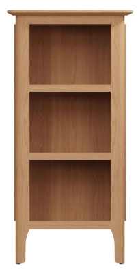 Product photograph of Appleby Oak Small Bookcase from Choice Furniture Superstore