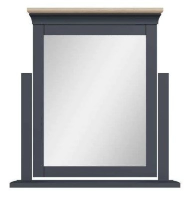 Product photograph of Margate Grey Painted Trinket Mirror from Choice Furniture Superstore