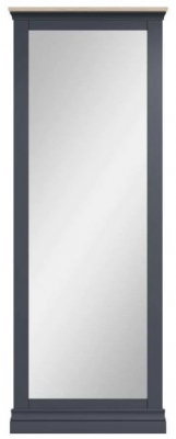 Product photograph of Margate Grey Painted Cheval Mirror - 64cm X 172cm from Choice Furniture Superstore