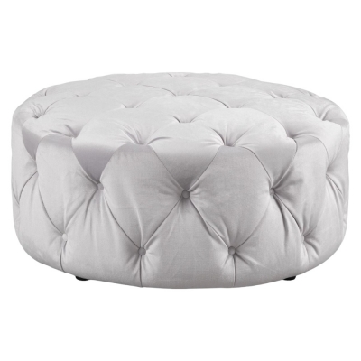 Product photograph of Ankara Silver Footstool from Choice Furniture Superstore