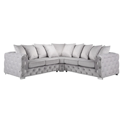 Product photograph of Ankara Tufted Large Corner Sofa from Choice Furniture Superstore