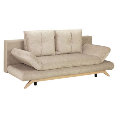 Product photograph of Athell Mocha 3 Seater Sofabed With Storage from Choice Furniture Superstore