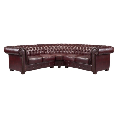 Product photograph of Chesterfield Tufted Large Corner Sofa from Choice Furniture Superstore