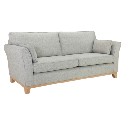 Product photograph of Delta Grey Tufted 4 Seater Sofa from Choice Furniture Superstore