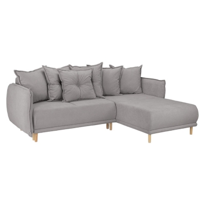 Product photograph of Gale Grey Universal Corner Sofabed from Choice Furniture Superstore