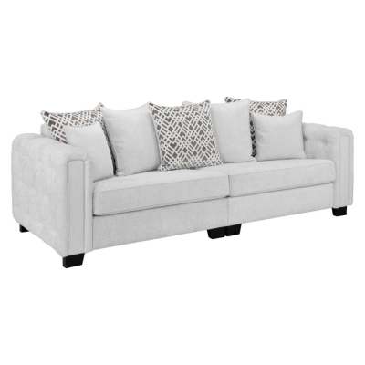 Product photograph of Grazia Light Tufted 4 Seater Sofa from Choice Furniture Superstore