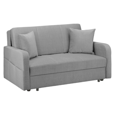 Product photograph of Penelope Grey 2 Seater Sofabed With Storage from Choice Furniture Superstore