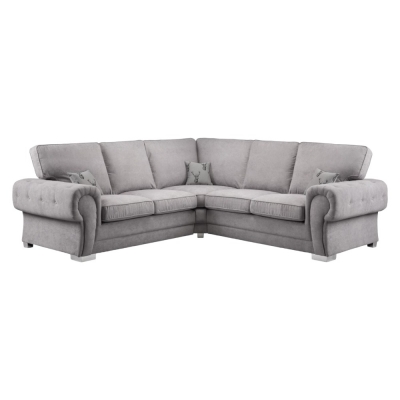 Product photograph of Verona Tufted Large Corner Sofa from Choice Furniture Superstore