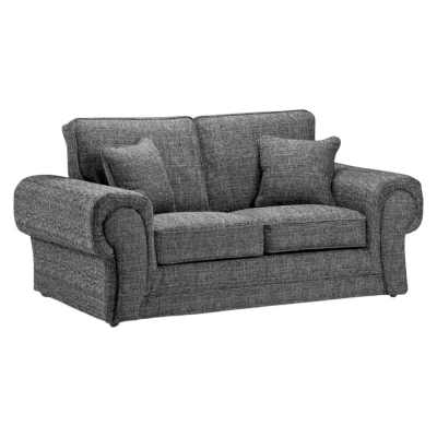 Product photograph of Wilcot Grey Tufted 2 Seater Sofa from Choice Furniture Superstore