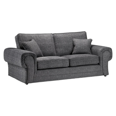 Product photograph of Wilcot Grey 3 Seater Sofa from Choice Furniture Superstore