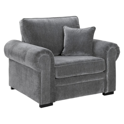 Product photograph of Willow Grey Armchair from Choice Furniture Superstore