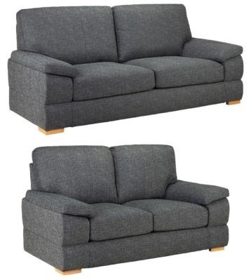 Product photograph of Bento Slate 3 2 Seater Sofa from Choice Furniture Superstore