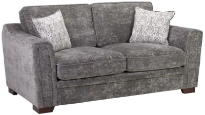 Product photograph of Astrid Grey 2 Seater Sofa from Choice Furniture Superstore