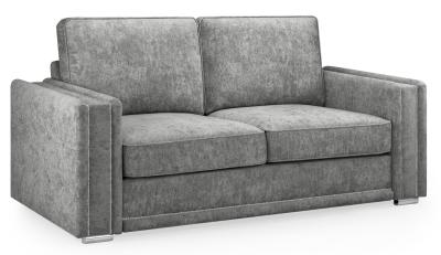 Bentley Charcoal Fabric 3 Seater Sofa