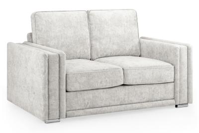 Bentley Silver Fabric 2 Seater Sofa