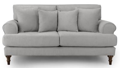 Summer Grey Fabric 2 Seater Sofa