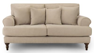 Summer Beige Fabric 2 Seater Sofa