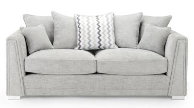 Cony Grey Fabric 3 Seater Sofa