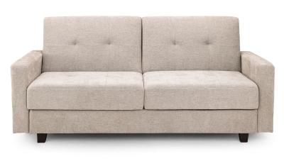 Hive Beige Fabric 3 Seater Click Clack Sofabed