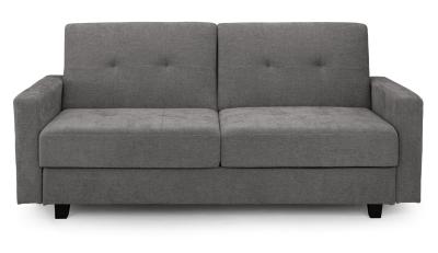 Hive Dark Grey Fabric 3 Seater Click Clack Sofabed