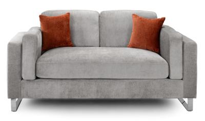 Kingston Grey Fabric 2 Seater Sofa