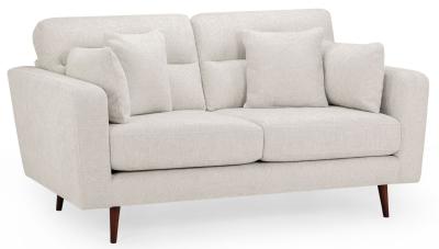 Zenith Beige Fabric 2 Seater Sofa