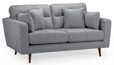 Product photograph of Zenith Grey Fabric 2 Seater Sofa from Choice Furniture Superstore