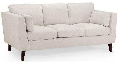 Aida Beige Fabric 3 Seater Sofa