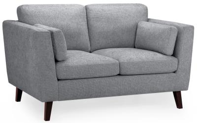 Product photograph of Aida Grey Fabric 2 Seater Sofa from Choice Furniture Superstore