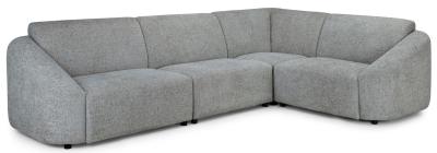 Tucano Grey Fabric Right Hand Facing Modular Corner Sofa