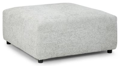 Tucano Ivory Fabric Modular Footstool