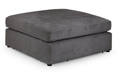 Kiana Grey Fabric Modular Footstool