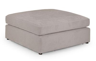 Kiana Mocha Fabric Modular Footstool