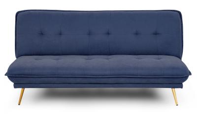 Anuka Blue Fabric 3 Seater Click Clack Sofabed