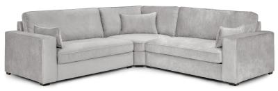 Sterling Grey Fabric Large Corner Sofa