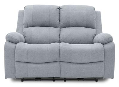 Axel Grey Fabric Electric Recliner 2 Seater Sofa