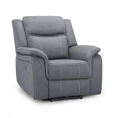 Galaxy Tech Grey Fabric Armchair