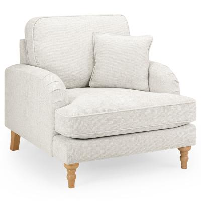 Rupert Cream Fabric Armchair