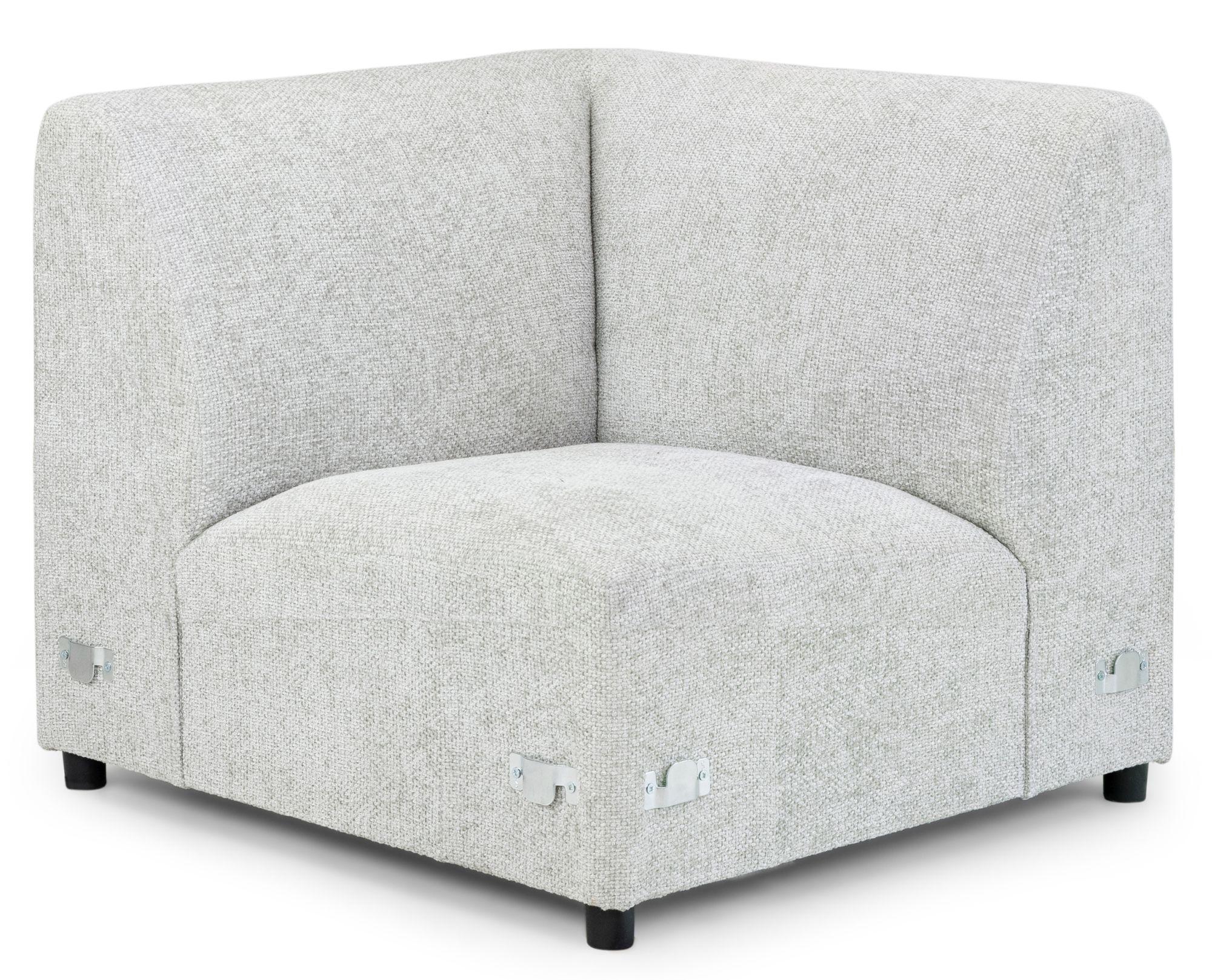 Tucano Ivory Fabric Modular Corner Sofa CFS UK